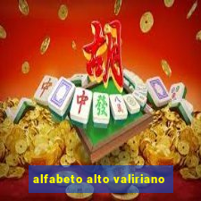 alfabeto alto valiriano